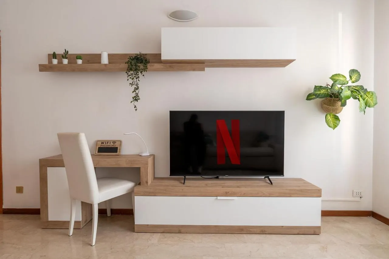 San Siro Big House Wifi Netflix Free Parking Lägenhet Milano Italien